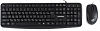 Клавиатура + мышь SunWind SW-120 клав:черный мышь:черный USB