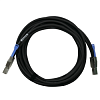 кабель qnap кабель/ сав-sas30m-8644 mini sas sff-8644 to sff-8644 external cable 3m