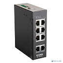 D-Link DIS-100E-8W/A1A Промышленный неуправляемый коммутатор с 8 портами 10/100Base-TX