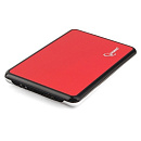 Корпус Gembird EE2-U3S-61 Внешний 2.5" красный металлик, USB 3.0, SATA, нержавеющая сталь