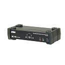 Aten CS1922M 2-портовый, USB 3.0, DisplayPort, KVMP-коммутатор с поддержкой 4K/ 2P USB 3 4K DisplayPort MST KVMP Switch