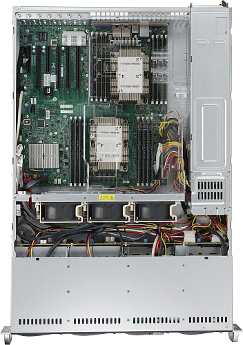 Серверная платформа SUPERMICRO SERVER SYS-6029P-TR (X11DPi-N, CSE-825TQC-R1K03LPB) (LGA 3647, 16xDDR4 Up to 2TB ECC 3DS LRDIMM, 8x3.5" SATA3,