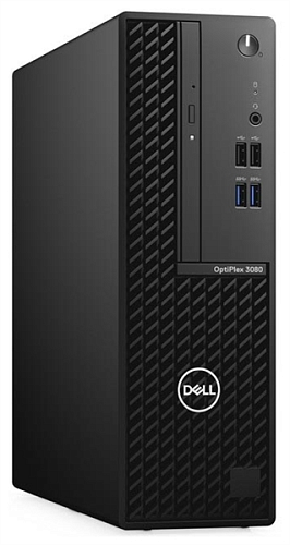 Dell Optiplex 3080 SFF Core i3-10105 (3,7GHz) 8GB (1x8GB) DDR4 256GB SSD Intel UHD 630 TPM, VGA W10 Pro 1y NBD
