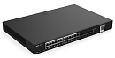 Коммутатор Ruijie Reyee 24-Port Gigabit L2 Managed POE Switch, 24 Gigabit RJ45 POE/POE+ Ports, 4 SFP Slots, 370W PoE power budget, 19-inch Rack-mountable Stell C