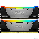 Память оперативная/ Kingston 32GB3600MT/s DDR4 CL16DIMM (Kit of 2)1Gx8 FURYRenegadeRGB