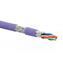 EUROLAN 19C-SF-05VL-R500 Кабель категории 7A, S/FTP, 4 пары, нг(А)-LSLTx, общий экран, индивидуально экранированные пары, внутренней прокладки, фиолет