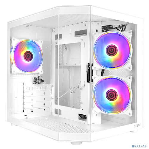 Ginzzu V290 White 3*FAN 12LD4