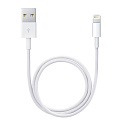 Rexant (18-0000) Кабель USB-A – Lightning для Apple, 2,4А, 1м, ПВХ, белый, оригинал (чип MFI)