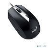 Genius Мышь DX-180 Black { эргономичная, оптическая, 800/1000/1200/1600 dpi, 3 кнопки+колесо прокрутки, провод 1,5 м, USB} [31010239100]