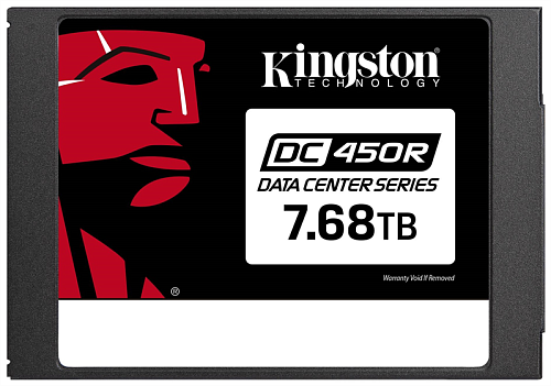 ssd kingston enterprise 7,68tb dc450r 2.5" sata 3 r560/w504mb/s 3d tlc mtbf 2м 99 000/19 000 iops 0,3dwpd (entry level enterprise/server) 3 years