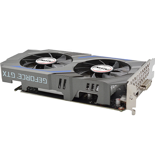 Видеокарта Afox PCI-E AF1650S-4096D6H1-V2 NVIDIA GeForce GTX 1650SUPER 4Gb 128bit GDDR6 1485/12000 DVIx1 HDMIx1 DPx1 HDCP Ret