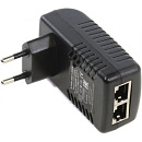 ORIENT SAP-48POE, PoE инжектор питания 24 Вт, AC 100-240V/ DC 48V, 0.5A, вход: RJ45 LAN 10/100, выход: RJ45 PoE тип B (4/5+,7/, совместим с оборудован