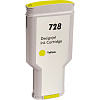 Струйный картридж NV Print 728 (NV-F9K15A) Yellow для HP DesignJet T830/T730 (300 мл)