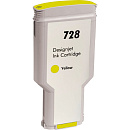 Струйный картридж NV Print 728 (NV-F9K15A) Yellow для HP DesignJet T830/T730 (300 мл)