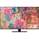 Samsung 50" QE50Q80BAUXRU Q черный 4K {Ultra HD 60Hz DVB-T2 DVB-C DVB-S2 USB WiFi Smart TV (RUS)}