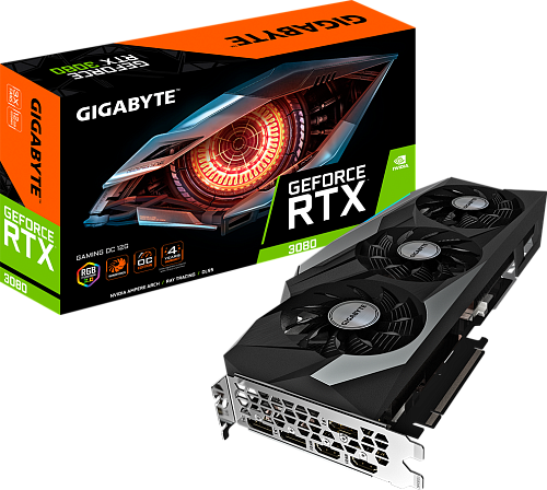 Видеокарта GV-N3080GAMING OC-12GD