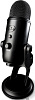 Микрофон проводной Blue Yeti Blackout черный