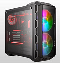 Корпус COOLER MASTER MasterCase H500 ARGB CPU COOLER:167mm/6.5";PSU:180mm/7.1";GFX:410mm/16.1" MidiTower без Б/П ATX EATX MicroATX MiniITX Цвет Iron G