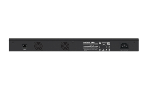 Коммутатор UBIQUITI [ES-16-150W-EU] EdgeSwitch 16 (150W Model) 2х SFP, 16х Gigabit RJ45, 1U 19", Passive PoE 24 В