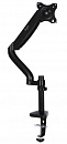 Кронштейн для мониторов ЖК Buro M10 черный 17"-27" макс.9кг крепление к столешнице поворот и наклон