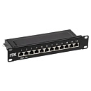 ITK 1U патч-панель кат.5E STP 12 портов 10" (Dual IDC) (PP12-1UC5ES-D05-10)
