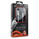 Cablexpert Кабель USB 2.0 CC-P-mUSB02W-1.8M AM/microB, серия Platinum, длина 1.8м, белый, блистер