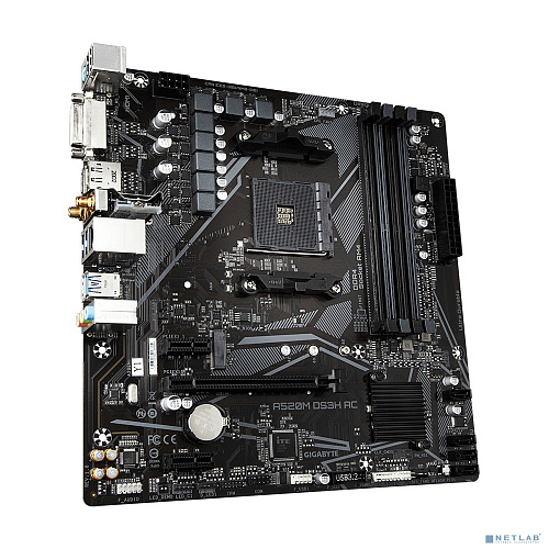 Материнская плата Gigabyte A520M DS3H AC, RTL