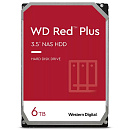 Жесткий диск Western Digital 3.5" NAS HDD 6TB Red Plus WD60EFPX SATA 6Gb/s (SATA-III), 256 Mb, 5400 rpm
