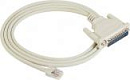 Cоединительный кабель RJ45 (10 конт.) в DB25 "папа"
