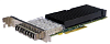 Silicom PE310G4SPI9LA-SR Quad Port Fiber (SR) 10 Gigabit Ethernet PCI Express Server Adapter X8 Gen3, Based on Intel 82599ES, Low-profile, on board su