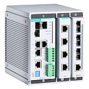 Шасси коммутатора - 3 Combo Gigabit порта (10/100/1000BaseTX или 100/1000BaseSFP), 2 слота для модулей Fast Ethernet (до 8 портов 10/100BaseTX и/или 1