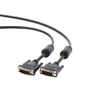 Filum Кабель DVI-D 1.8 м., медь, черный, разъемы: DVI-D double link male- DVI-D double link male, пакет. [FL-C-DVID2M-DVID2M-1.8M] (894190)
