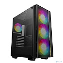 корпус Deepcool MATREXX 55 MESH V4 без БП, боковое окно (закаленное стекло), 3xARGB LED 140мм вентилятора спереди, 1xARGB LED 120мм вентилятор сзади,