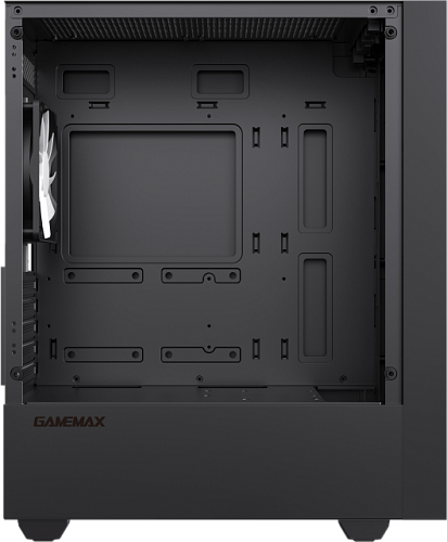 Компьютерный корпус mATX, без блока питания/ Gamemax STORM BK mATX case, black, w/o psu, w/1xUSB3.0+2xUSB2.0, Combo Audio, w/1x12cm FRGB rear fan