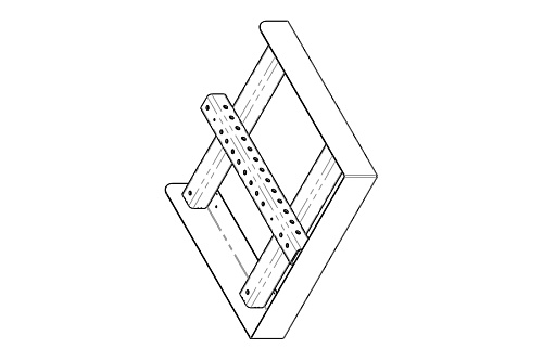 Система акустическая BIAMP [LVH-900AFW] (COMMUNITY) LVH-900 Array Frame, White (For Indoor Use Only)
