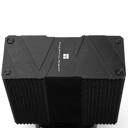 Кулер для процессора/ Thermalright Burst Assasin 120 EVO Dark (4-pin PWM, 156mm, Ni/CU, 6x6mm, 2x120mm, 66.17CFM, 25.6dBA, 1550RPM, S: 1700, 1200,