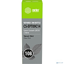 Чернила Cactus CS-EPT09C14 108 черный70мл для Epson Ecotank L8050/L18050