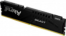Память DDR5 16GB 6000MHz Kingston KF560C40BB-16 Fury Beast RTL Gaming PC5-48000 CL40 DIMM 288-pin 1.35В kit single rank с радиатором Ret