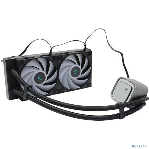 Кулер с водяным охлаждением Deepcool LS520 WH, 120мм, Ret