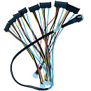 Кабель DiliVing DL-8654-SAS29 Slimline SASx8 (SFF8654) -to- 8x SAS29 , 100CM