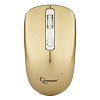 Gembird MUSW-400-G Gold USB { Мышь беспров., 3кн.+колесо-кнопка, 2.4ГГц, 1600 dpi, бесшумный клик}