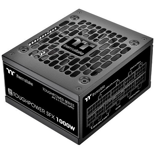 Блок питания Thermaltake Toughpower SFX 1000W /Fully Modular/Non Light/Full Range/Analog/80 Plus Gold/EU/100% JP CAP/All Flat Cables/Gen 5