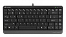Клавиатура A4Tech Fstyler FK11 черный/серый USB slim