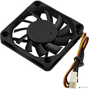 Exegate EX283368RUS Вентилятор ExeGate ExtraSilent ES06010S3P, 60x60x10 мм, подшипник скольжения, 3pin, 3000RPM, 23dBA