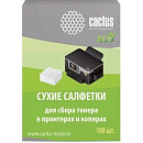 CACTUS Салфетки CS-P2003E для сбора тонера 100шт сухих