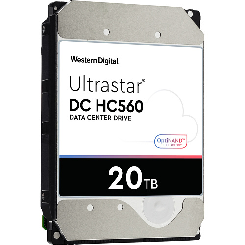 Жесткий диск WD Жесткий диск/ HDD SATA Server 20Tb Ultrastar DC HC560 7200 6Gb/s 512MB 1 year warranty