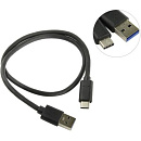 ORIENT Кабель USB 3.0 Type-C, Am UC-305 -> Cm (24pin), 0.5 м, черный