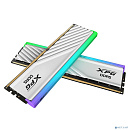 Память DDR5 2x16GB 6000MHz A-Data AX5U6000C3416G-DTLABRWH XPG Lancer RGB RTL PC5-48000 CL34 DIMM 288-pin 1.35В kit dual rank с радиатором Ret