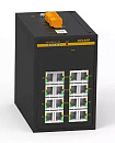 Управляемый коммутатор c 16 портами 10/100Base-T(X) (разъем RJ45), один вход питания 110-240 В перем. или 110-220 В пост.