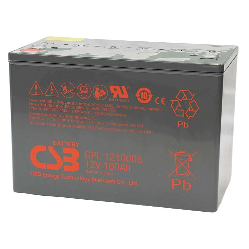 Аккумулятор CSB GPL121000S